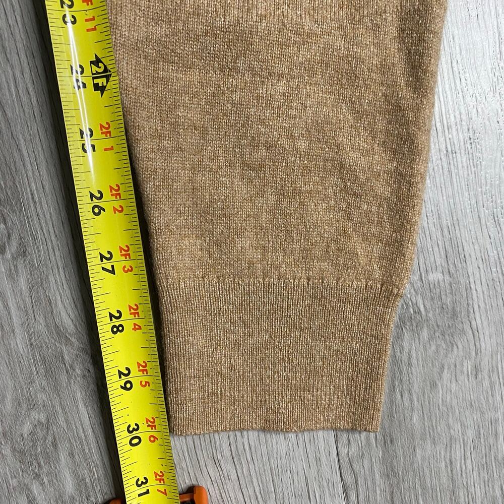 Charter Club Cashmere Sweater Set Pants Medium Light Brown Oatmealish - Picture 7 of 11